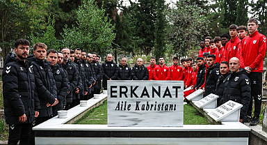 Samsunspor Kulübü Mustafa Kemal Erkanat'ı vefatının 5. yılında andı