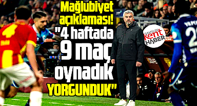 Thomas Reis'den Göztepe mağlubiyeti açıklaması! Yorgunduk