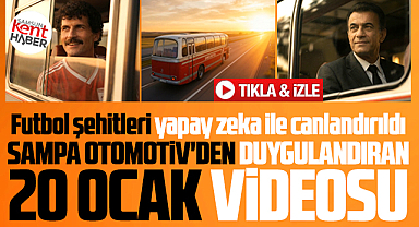 SAMPA Otomotiv'den Samsunspor için duygulandıran 20 Ocak videosu
