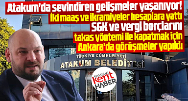 Samsun'da Atakum Belediyesinde sevindiren gelişmeler yaşanıyor!