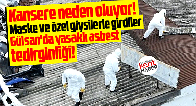 Samsun'da Gülsan Sanayi'nin yıkımında asbest tedirginliği! 