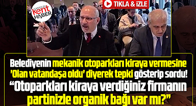 Samsun'da mekanik otopark tepkisi! Firmanın partinizle bağı var mı?