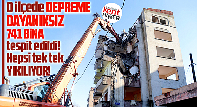 Samsun'un o ilçesinde depreme dayanıksız 741 bina tek tek yıkılıyor!