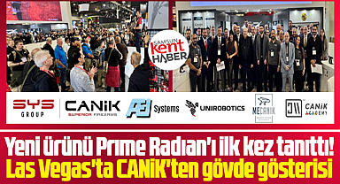 Samsun Yurt Savunma-CANİK Las Vegas fuarında gövde gösterisi yaptı