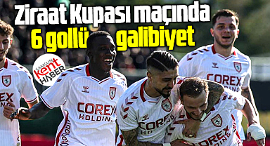Samsunspor Ziraat Kupası maçında Aliağa'yı 6-2 yendi