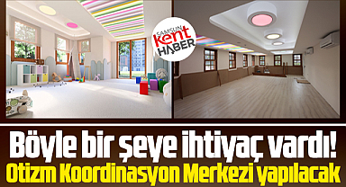 Samsun Büyükşehir Belediyesi Otizm Koordinasyon Merkezi yapacak