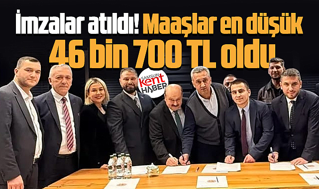 Samsun'da Atakum Belediyesinde maaşlar en düşük 46 bin 700 TL oldu