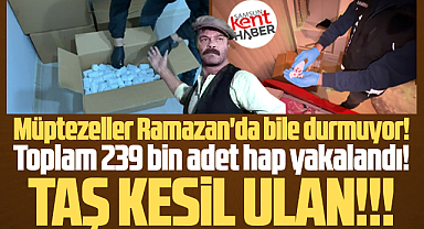 Samsun'da uyuşturucu tacirleri Ramazan ayında dahi durmuyor!