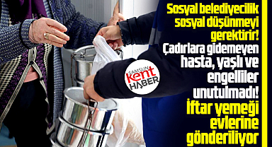 Samsun'da yaşlı, hasta ve engellilerin evlerine iftar yemeği gönderiliyor