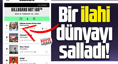 Samsunlu Celal Karatüre'nin söylediği ilahi dünya listelerinde birinci oldu