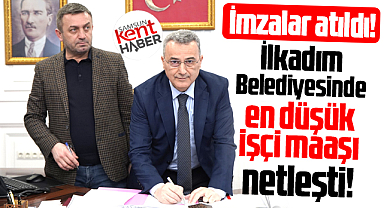 İlkadım Belediyesinde işte işçilerin 2026 yılında alacağı maaşlar