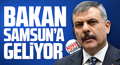 Samsun'a Salı günü İçişleri Bakanı Mustafa Çift'in geleceği açıklandı