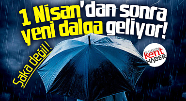 Samsun'a uyarı! 1 Nisan'dan sonra yeni sağanak dalgası geliyor!