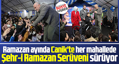 Samsun'da Canik Belediyesi'nin Şehr-i Ramazan Serüveni sürüyor