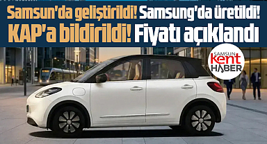 Samsun'da o marka 333 kilometre menzilli elektrikli otomobil yaptı