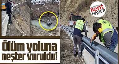 Samsun'un Ayvacık ilçesindeki uçurumlu ölüm yoluna neşter vuruldu!