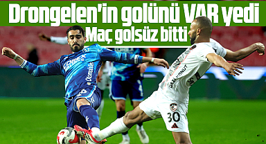 Süper Lig'de Samsunspor Gaziantep FK maçı golsüz bitti