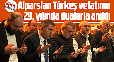 Samsun'da Alparslan Türkeş vefatının 29. yılında Büyük Cami'de dualarla anıldı