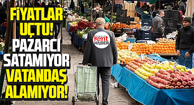 Samsun'da fiyatlar uçtu! Pazarcı satamıyor, vatandaş alamıyor!