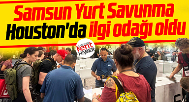 Samsun Yurt Savunma- CANİK Houston fuarında ilgi odağı oldu