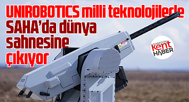 Unırobotics savunma sistemleri ile SAHA 2026 Fuarında boy gösterecek