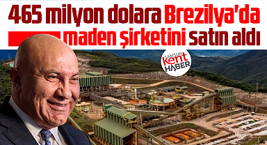 Yüksel Yıldırım 465 milyon dolara Brezilya'da maden şirketi satın aldı