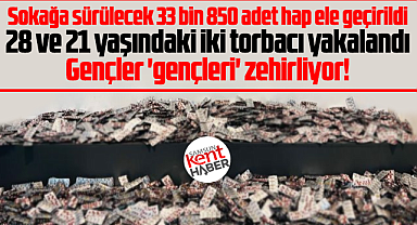 Samsun'da depoya narkotik operasyonu! 33 bin 850 adet hap ele geçirildi