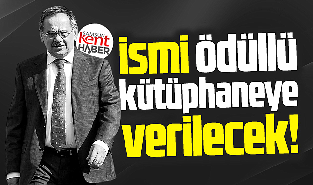Samsun'da merhum Mustafa Demir'in ismi ödüllü kütüphaneye verilecek