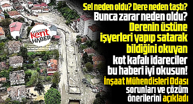Samsun'un Havza ilçesinde sel neden oldu? Dere neden taştı? İMO açıkladı!