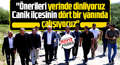 Canik Belediye Başkanı Sandıkçı açıkladı! Ortak akılla hizmet yapıyoruz