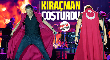 Kıraç Samsun Kültür Yolu Festivalinde verdiği konserle hayranlarını çoşturdu