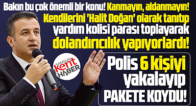 Samsun Büyükşehir Başkanı Halit Doğan adıyla dolandırıcılık! 6 kişi yakalandı