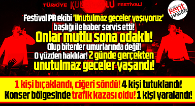 Samsun'da festivale 2 günde kavgalar, bıçaklamalar, kazalar damga vurdu
