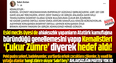 Samsun'da Rümeysa Eker'in ardından eski meclis üyeside Kemalistleri hedef aldı