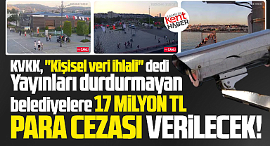 Samsun'da şehirden canlı yayın yapan belediyeler dikkat! 17 milyon TL cezası var!