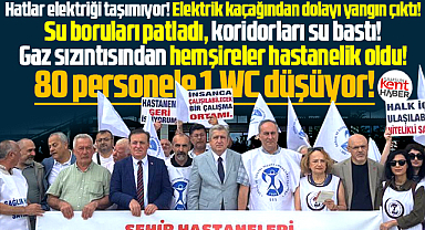 Samsun Şehir Hastanesinde sağlık çalışanları hastaneden yakındı!