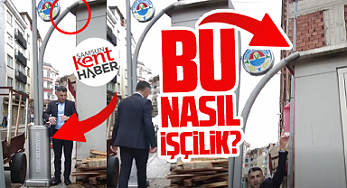 Samsun Terme'de kaldırımlara yapılan aydınlatmalar bu nasıl işçilik dedirtti!