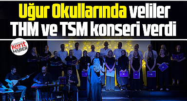 Samsun Uğur Okullarında veliler THM ve TSM konseri verdi
