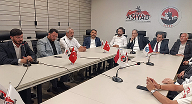 İlyas Topsakal, ASFED Samsun İl Başkanlığını ziyaret etti