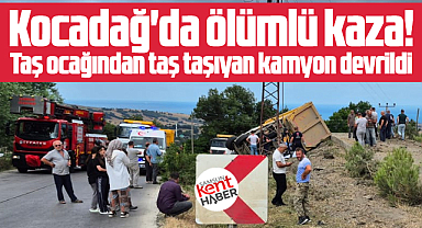 Samsun Atakum ilçesinde ölümlü feci kamyon kazası!