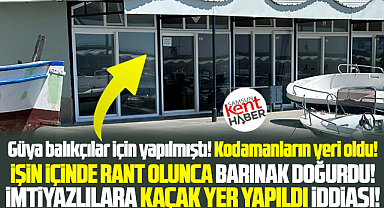 Samsun'da Balıkçı Barınağına kaçak kulübe yapılıyor, parayla satılıyor iddiası!