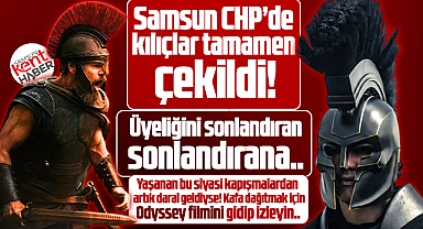 Samsun'da CHP'de kılıçlar çekildi! CHP üyeleri partiden istifa ediyor