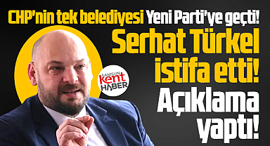 Samsun'da Serhat Türkel CHP'den istifa edip Yeni Parti'ye katıldı