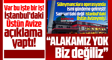 İstanbul'daki Üstün Avize'den kayyım açıklaması! Bizimle alakası yok!