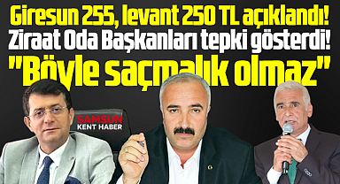 Samsun'da Ziraat Odalarından açıklanan 2026-2027 fındık alım fiyatına tepki