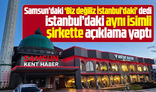Samsun'daki Üstün Avize mi, İstanbul'daki Üstün Avize mi? Kayyım bilmecesi!