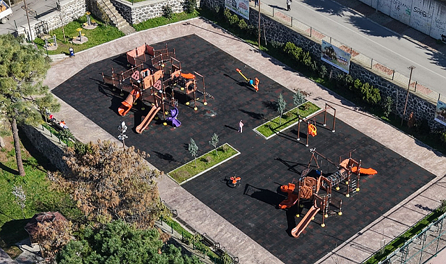Samsun'un Canik ilçesinde bu parklar hem güvenli, hem internet ücretsiz!