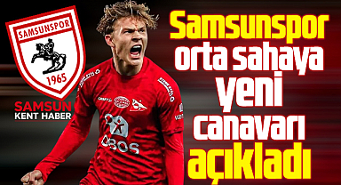 Samsunspor orta sahaya Oskar Øhlenschlæger transferini açıkladı