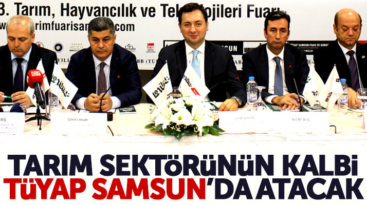 TÜYAP Samsun Tarım Fuarı 3'üncü kez kapılarını ziyaretçilerine açıyor