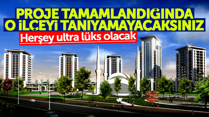 Samsun Canik Belediyesinden Yeni Mahalleye ultra lüks konut projesi